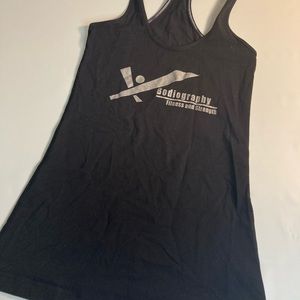 Lululemon bodiography fitness and strength black tank top small